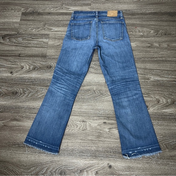 J. Crew Blue Flare Wide Leg Jeans - Picture 3 of 8